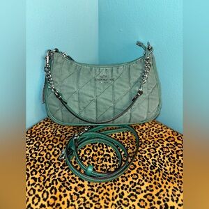 Coach Green Quilted Women's Bag